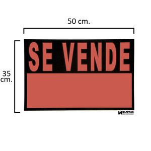 Se Vende Cartel 50x35 (Alt.) cm. - Product Image 1