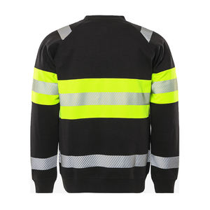 Sudadera de Alta Visibilidad con Logotipo Personalizado, Multibolsillos, Reflectante, Ropa de Trabajo, Sudadera de Seguridad con Logotipo - Product Image 4