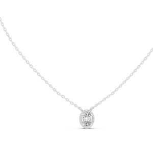 Collar con Colgante de Diamante CVD VVS-VS EF de 0.648 CT, Creado en Laboratorio, Oro de 18K, 14K, Opciones en Oro Rosa, Amarillo y Blanco, Ético y de Alta Calidad - Product Image 1