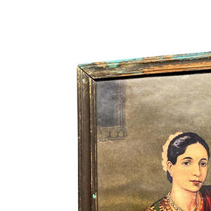 Diseño de Retrato Artístico Cultural Vintage, Estilo Tradicional en Papel - Product Image 3