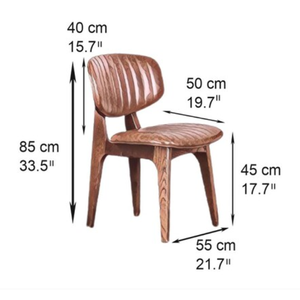 Eco-Friendly Dining Chairs with Wood Frame and Plush Foam Padding Modern Design for Restaurants Villas & Parks - Product Image 6