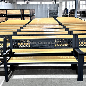 Banco de Aluminio para Exteriores, Banco de Jardín de Metal, Asientos Públicos para Parques y Plazas, Gran Venta 2024 - Product Image 6