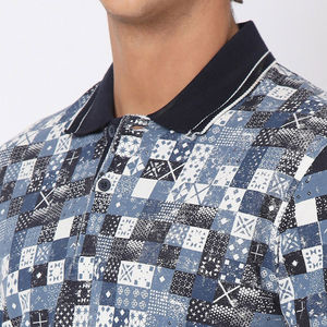 Profesional OEM Diseños personalizados Hombres para Polo Impresión completa Hecho a medida con alta demanda Proceso de sublimación de bajo precio - Product Image 5