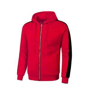 Sudadera con capucha de invierno de manga corta de Color sólido informal para hombre 100% algodón con cuentas bordadas técnica nueva Sudadera con capucha - Product Image 4