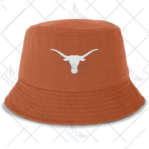 Casquette de pêcheur Texas Longhorns de haute qualité, fabriquée sur mesure, légère, broderie orange Texas, vente en gros pour les activités de plein air décontractées - Product Image 2