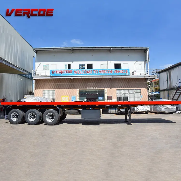 Vercoe 3 Assen Flatbed Semitrailer Of Flatbed Trailer Koop In Ghana