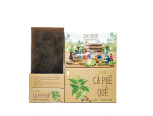 Cinnamon Coffee Organic <b>Exfoliating</b> Bath <b>Soap</b> Natural Herbal Whitening Skin Care Cold Processed Solid OEM ODM Vietnam - Product Image 2