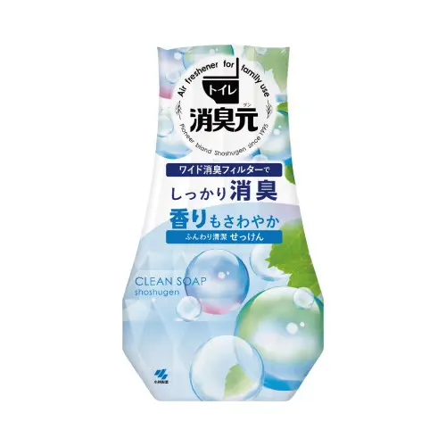 Kobayashi Pharmaceutical Toilet deodorizer soft clean soap 400ml
