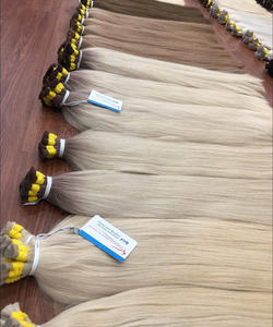 2024 moda caliente 100% Vietnam extensiones de cabello humano hueso recto a granel onda Natural suelta onda profunda estilos listo enviar muchos colores - Product Image 1