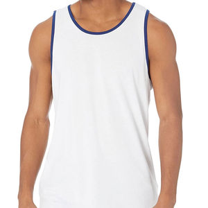 Meilleur design tendance Débardeur respirant de dernier style pour hommes Fabricant d'usine Débardeur de fitness avec logo personnalisé pour hommes - Product Image 4