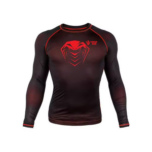 Wholesale Customized Logo Breathable Eco-Friendly <b>Men</b> <b>Compression</b> <b>Shirts</b> Full Sleeves Gym Wear High Quality - Product Image 1