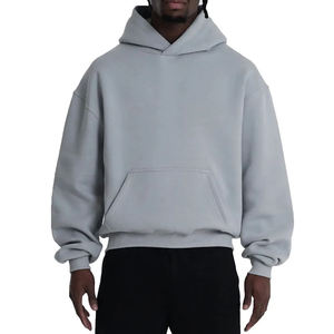 Sudadera con Capucha de Algodón Grueso de Lujo Personalizada, Sudadera con Capucha Holgada para Hombre, 100% Algodón, Sudadera con Capucha Extra Grande de Alta Calidad para Hombre - Product Image 5
