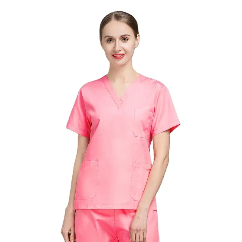 Setelan seragam perawat modis desain Scrub khusus Set seragam rumah sakit Set terbaik seragam klinik Scrub Set medis
