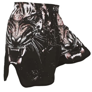 Venta al por mayor Diseña tus propios pantalones cortos MMA impresos con logotipo totalmente personalizado Proveedor directo de fábrica Pantalones cortos MMA cómodos - Product Image 6