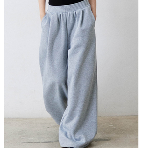 Pantalon de survêtement délavé à l'avant plat de conception personnalisée Baggy confortable de qualité professionnelle pour la taille moyenne du printemps - Product Image 4