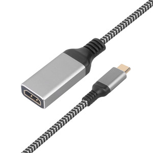 Cable Adaptador USB 3.1 Macho-Macho ZSWinner OEM, Chapado en Oro, Blindado con Trenzado, 4K 30/60Hz para Macbook y Audio - Product Image 2