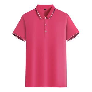 Camisetas de golf en blanco Camisetas lisas Logotipo personalizado Camiseta Polo Impresión Camiseta de talla grande para hombres - Product Image 1