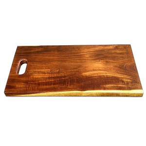 Planche à découper ronde écologique en bois massif de taille personnalisée Produit artisanal indien Rectangle personnalisé de meilleure qualité - Product Image 5