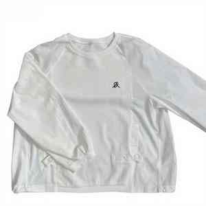 Décontracté Tendance Printemps Nouveau Design Style Patchwork Polyvalent T-shirt Couleur Unie - Product Image 1