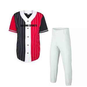 Conjunto de Uniforme de Béisbol Personalizado, Jersey y Pantalones, Sublimado OEM, Ropa Deportiva de Equipo, Uniforme de Softbol Transpirable - Product Image 1