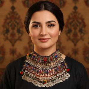 Perles en cuivre faites à la main, style tribal culturel traditionnel afghan, géométriques, bohèmes, vintage, bijoux de mode pour femmes, vente en gros, export - Product Image 1