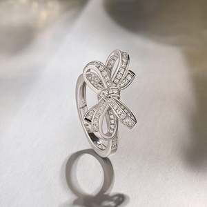 Jeulia <b>Gold</b> Plated Sterling Silver Bowknot <b>Jewelry</b> <b>Set</b> with Pearl and Diamond Accents - Product Image 6