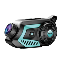 Caméra d'action pour moto Anytek S40 étanche, caméra de sport WiFi pour casque, caméra numérique pour vélo, vidéo de conduite, caméra de véhicule 2K UHD