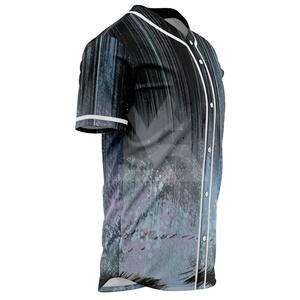 Camiseta de Béisbol Personalizada al por Mayor, Ropa de Softbol, Sublimación, Malla de Poliéster Antibacteriana, Cuello en V, Unisex, Adulto - Product Image 2