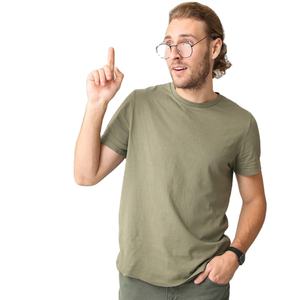 เสื้อยืดแขนสั้นสำหรับผู้ชายและผู้ชายเสื้อยืดแขนสั้นสำหรับทั้งชายและหญิงผ้าคอตตอน100% 220 GSM มีให้เลือก19สี - Product Image 3