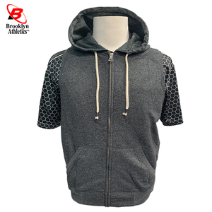 Customized High Quality Men's Winter Stand Collar Fleece Jacket Best <b>Sealing</b> Sleeveless Hoodie - Product Image 6