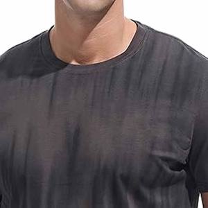 Camiseta de manga corta de verano para hombre, camiseta informal de moda de negocios con solapa suelta bordada, camiseta transpirable para hombre - Product Image 2