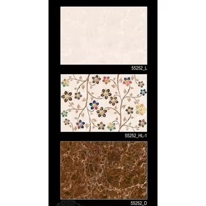 Azulejos de pared digitales de cerámica Evergreen de diseño personalizado Color claro de la mejor calidad 300x450mm Superficie brillante Diseño impreso esmaltado - Product Image 5