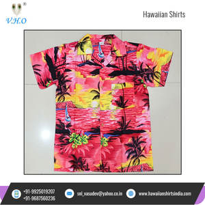 Chemise hawaïenne à manches courtes pour hommes, coupe classique, décontractée, Design de Surf de plage, vente en gros - Product Image 5