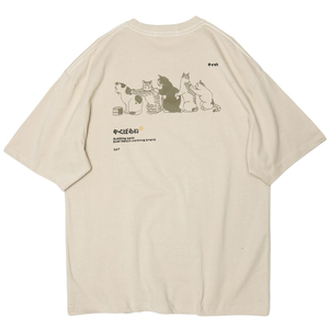 Camiseta de diseñador de moda para hombre, Camiseta deportiva informal de nuevo estilo de algodón 100% con estampado suelto de alta calidad, camisetas para hombre - Product Image 2