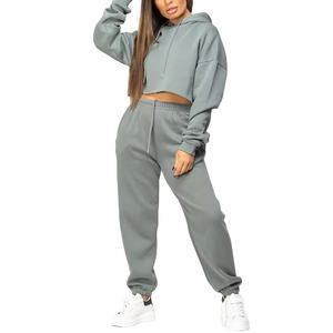 Nouveautés Vente en Gros Ensemble Deux Pièces Hiver en Polaire Court pour Femme, Style Urbain, Personnalisable avec Logo 2026 - Product Image 2