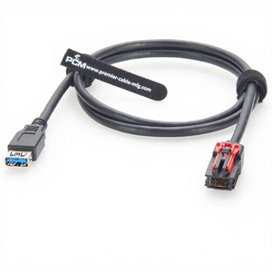 Cable <span class=keywords><strong>Adaptador</strong></span> Compatible <span class=keywords><strong>Molex</strong></span> 111146-3080 de 12 Pines Macho <span class=keywords><strong>a</strong></span> <span class=keywords><strong>USB</strong></span> 3.0 Hembra, Cable de Transferencia de Datos Automotriz HSAutoLink para Cadillac - Product Image 1