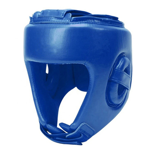 Casque de boxe personnalisé à face ouverte en cuir PU rouge pour Taekwondo, Karaté, MMA, Sparring, Entraînement d'arts martiaux - Product Image 4