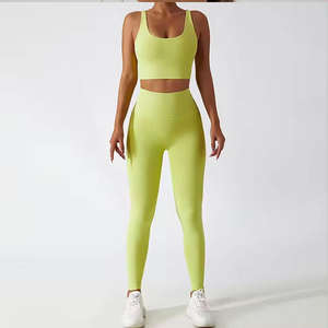 LAAL SPORTS hizo conjuntos de yoga para mujer ropa de gimnasio sujetadores deportivos y leggings para yoga y entrenamiento ropa deportiva y ropa deportiva - Product Image 3