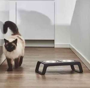 New Arrival Adjustable Bamboo Elevated cat <b>Bowls</b> Cute Wooden <b>Dog</b> Plate Pet <b>Bowls</b> Feeders for <b>Dogs</b> And cats - Product Image 3