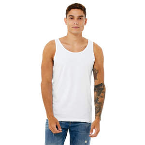 Ensemble de vente au détail 100% Airlume en coton peigné et essoré à anneau 32 simple 4.2 oz blanc maillot unisexe - Product Image 1