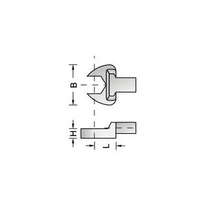 Gedore Metric Rectangular Open End Fitting SE 9x12 High Quality <b>Socket</b> Product - Product Image 2