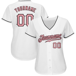 Camiseta de Béisbol Personalizada con Logotipo, Venta al por Mayor, Sublimación, Lisa, en Blanco, 2026 - Product Image 4