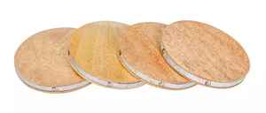 Unique Round Shape Wooden Coasters Handmade Eco-Friendly <b>Reusable</b> Table Top Coaster Mats & <b>Pads</b> Export Quality Coasters - Product Image 4