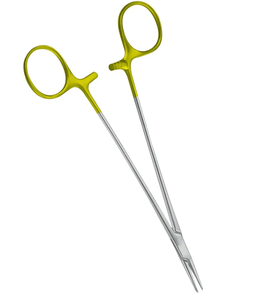 Fórceps de operación quirúrgica de acero inoxidable alemán de 200mm/7,78 pulgadas de la mejor calidad, soporte de aguja Manual recto delicado - Product Image 4