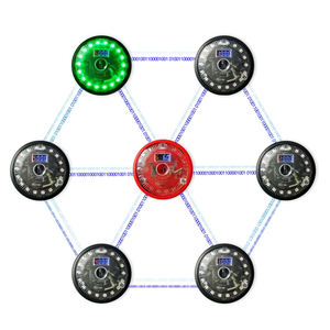 Kit d'entraînement aux lumières de réaction sportive, améliore le temps de réaction et l'agilité pour les athlètes, les kinésithérapeutes, les formateurs en fitness - Product Image 2