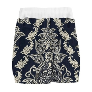 Material verano nuevos pantalones cortos casuales transpirable tela impresa Digital hombres Casual nuevo diseño con bolsillo trasero Streetwear hombres corto - Product Image 2