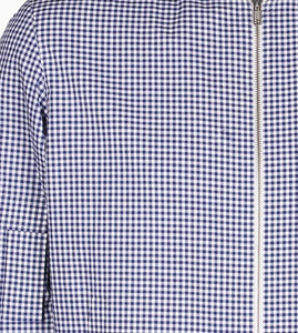 Veste universitaire unisexe tendance, coupe ample, col et poignets côtelés, manches contrastées, broderie personnalisée tendance, vêtements d'équipe scolaire - Product Image 4