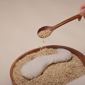 Oreiller pour les yeux au riz brun gluant biologique 100% coton produit coréen soins de santé des yeux diverses couleurs - Product Image 3