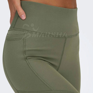 Leggings de yoga para mujer con cintura elástica, último estilo, en venta en línea al por mayor, precio razonable, hechos en Pakistán. - Product Image 6