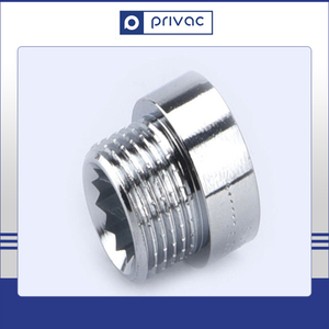 Fabricant indien de haute qualité Durable mâle chromé Base droite huile eau gaz laiton rallonge mamelon raccord forgé - Product Image 2